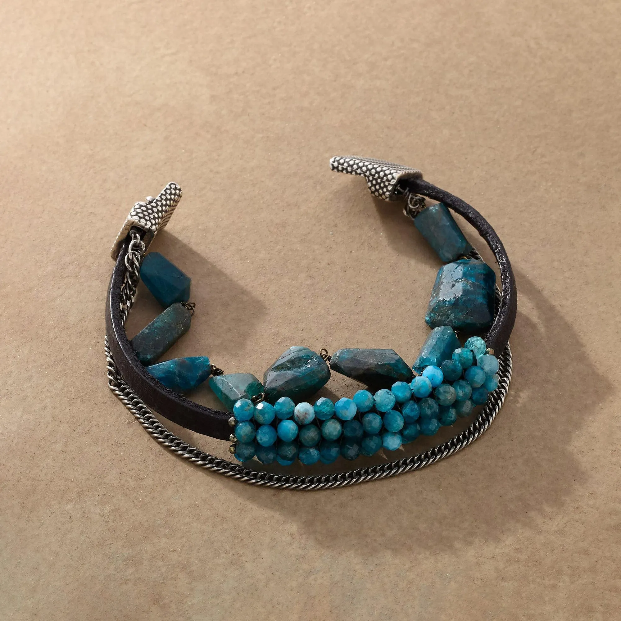 Apatite Tributary Bracelet