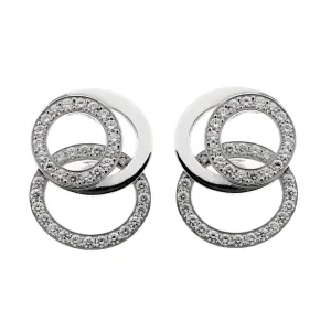 Audemars Piguet Millenary Diamond White Gold Earrings