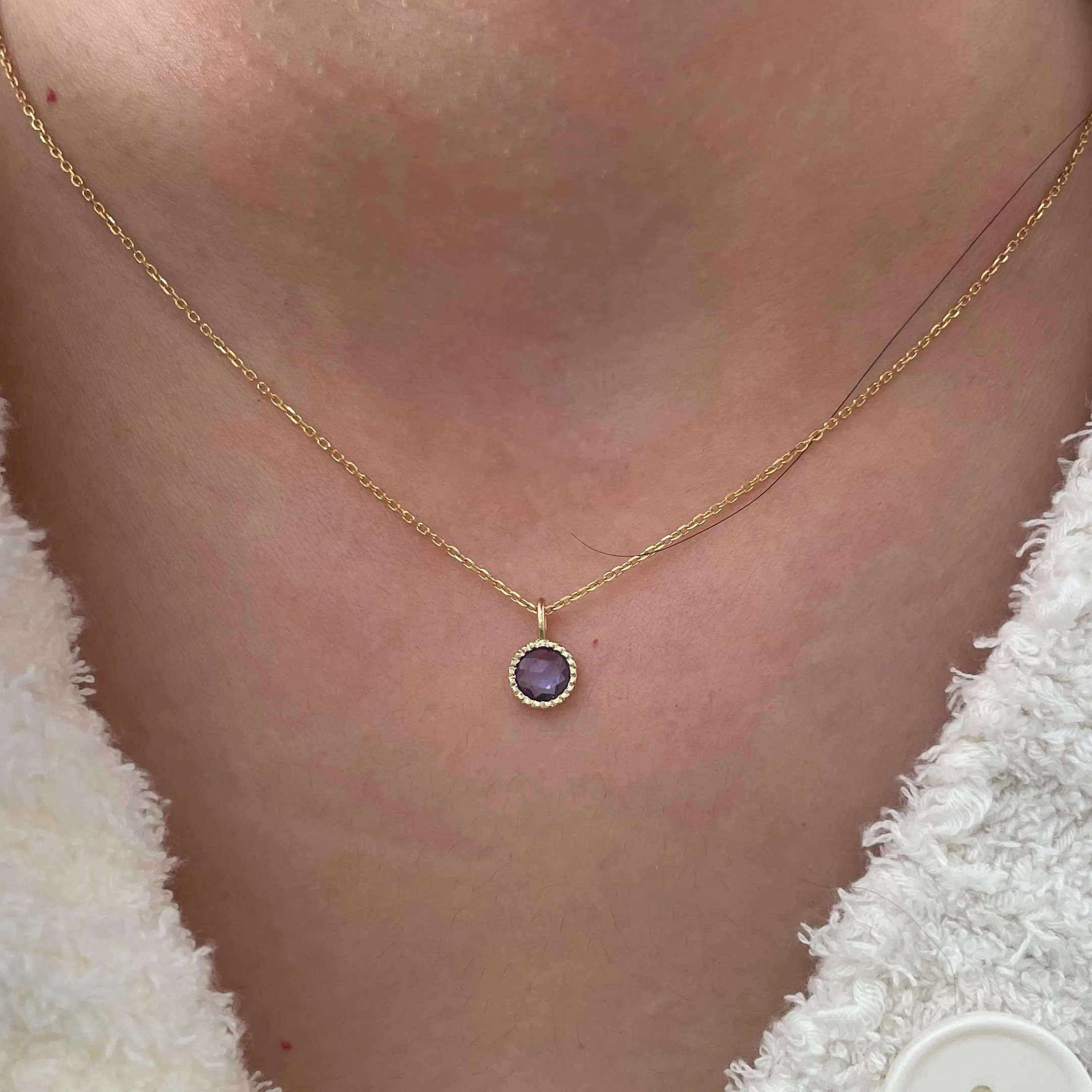 Blue Sapphire Aria Necklace