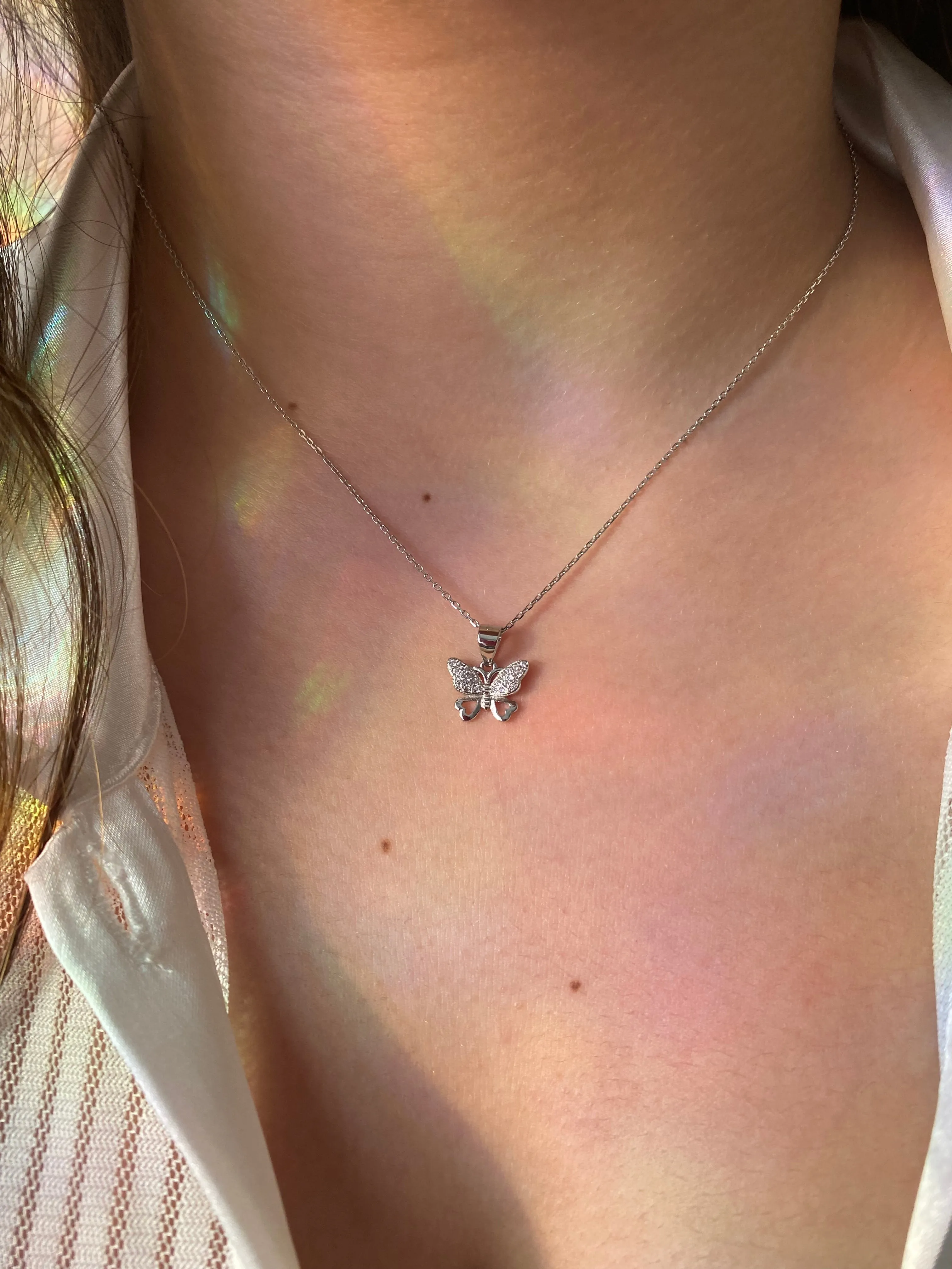 Butterfly Charm Necklace