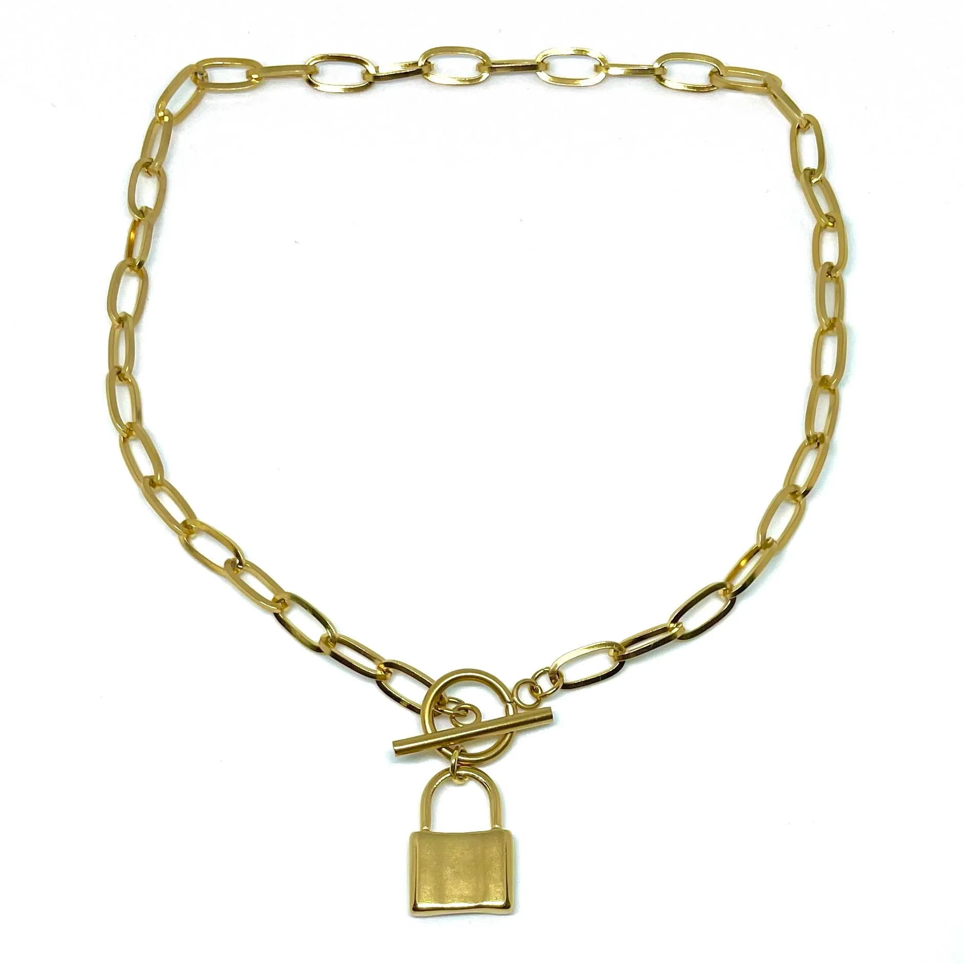 Chandler Lock Necklace