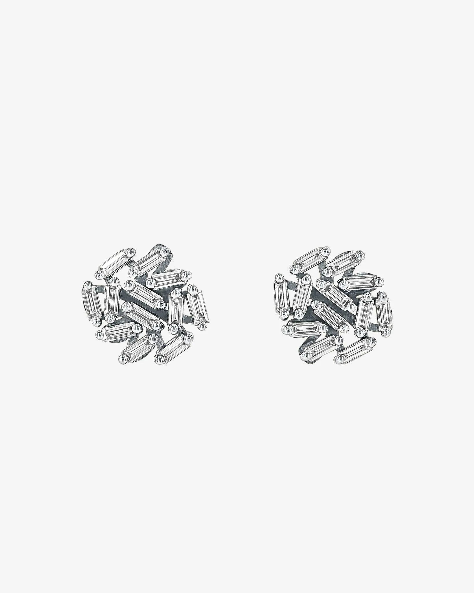 Classic Diamond Round Studs