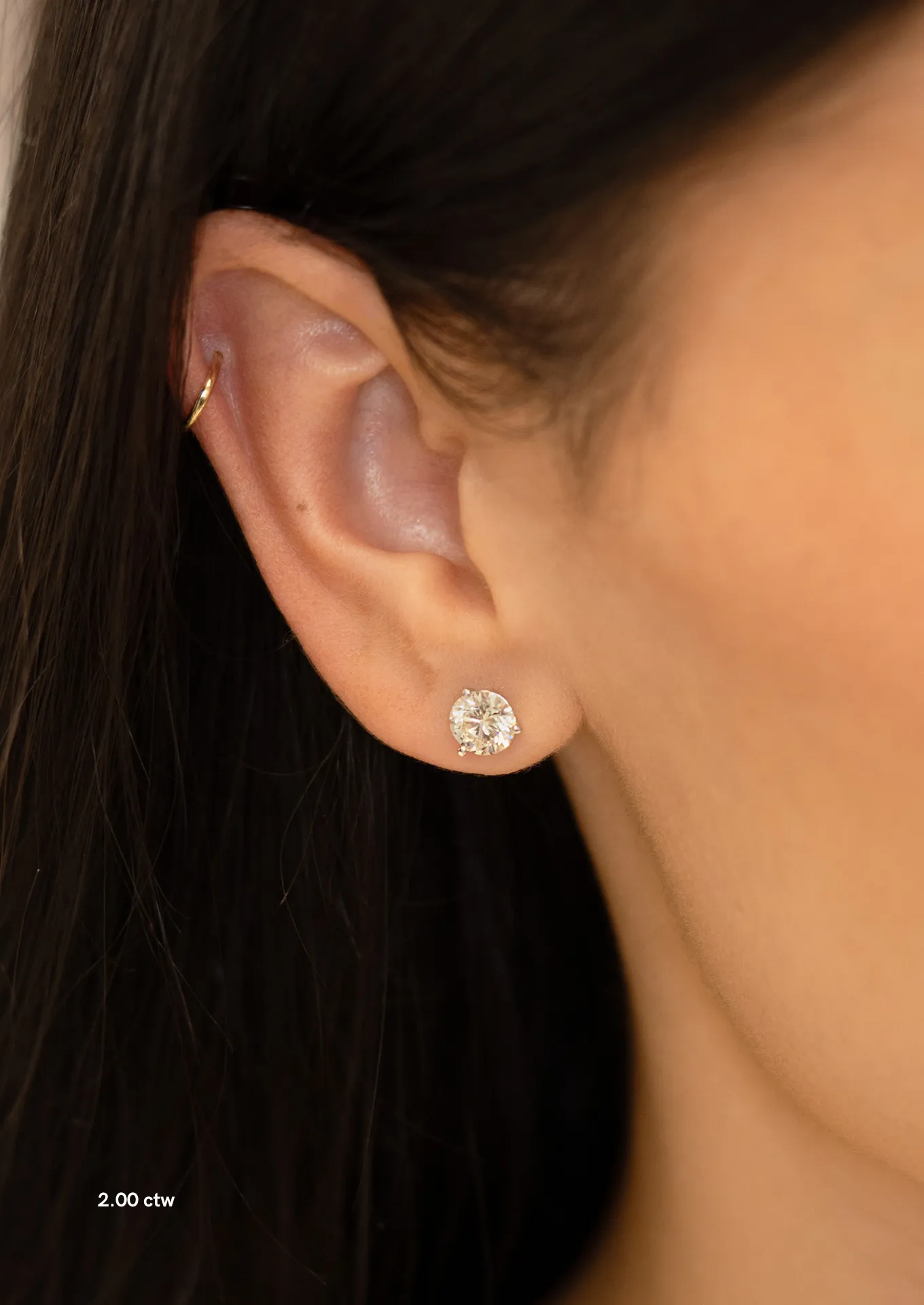 Classic Diamond Studs