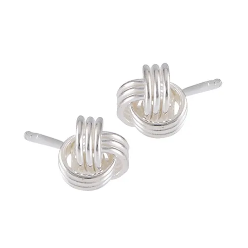 Classic Knot Stud Earrings