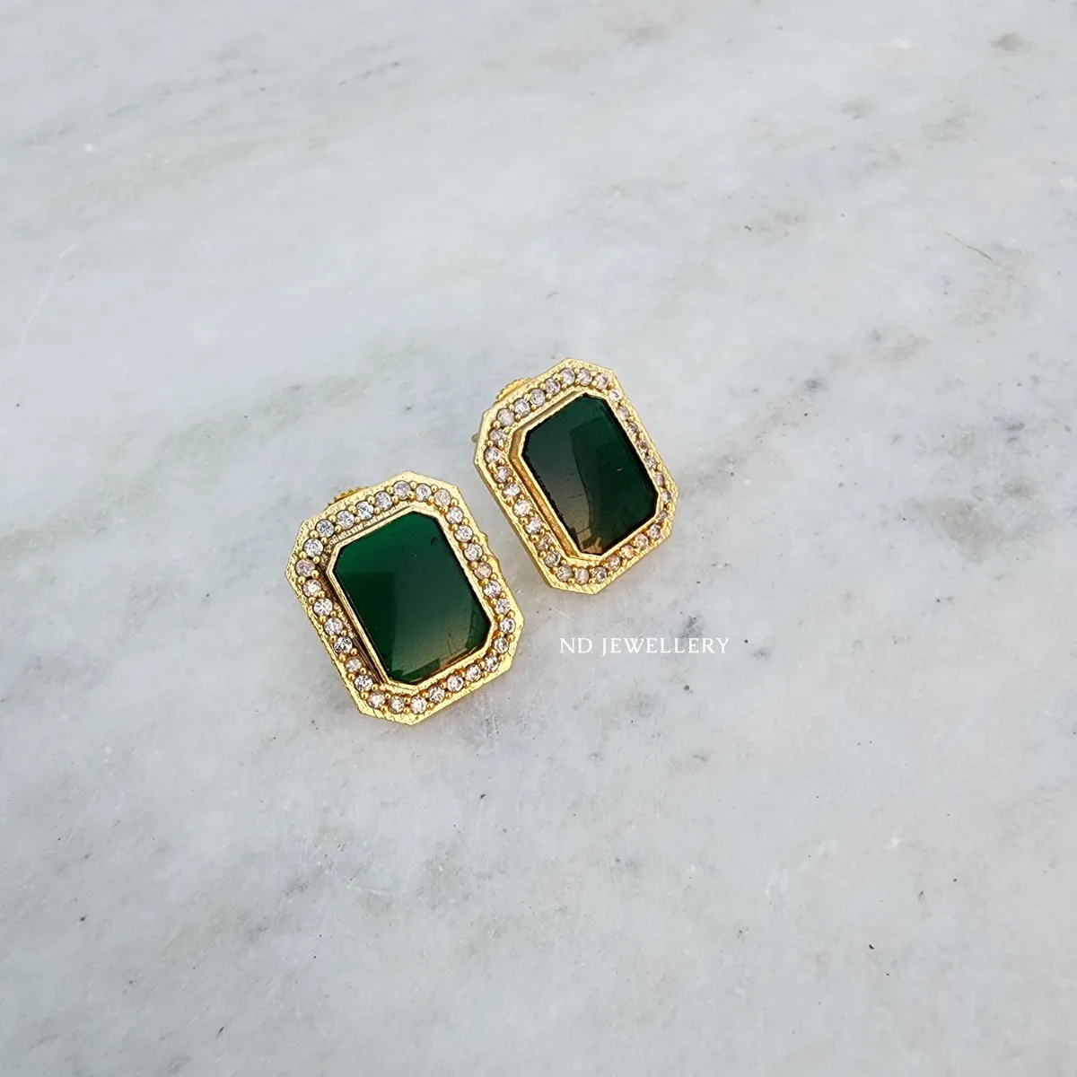 Classic Square Studs - Large