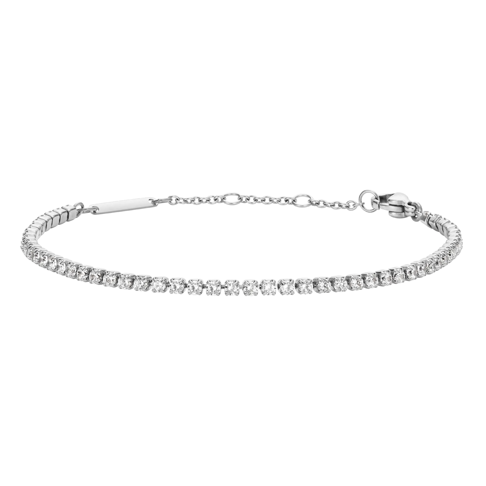 Classic Tennis Bracelet Silver