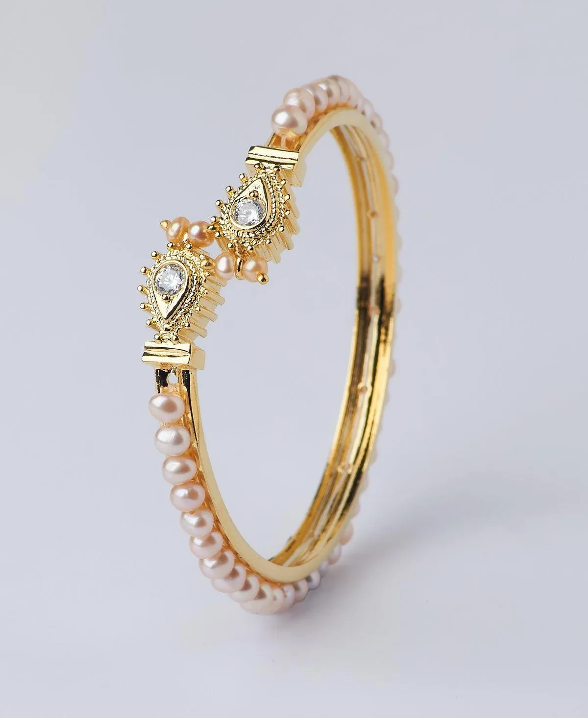 Classy Real Pearl Bangle