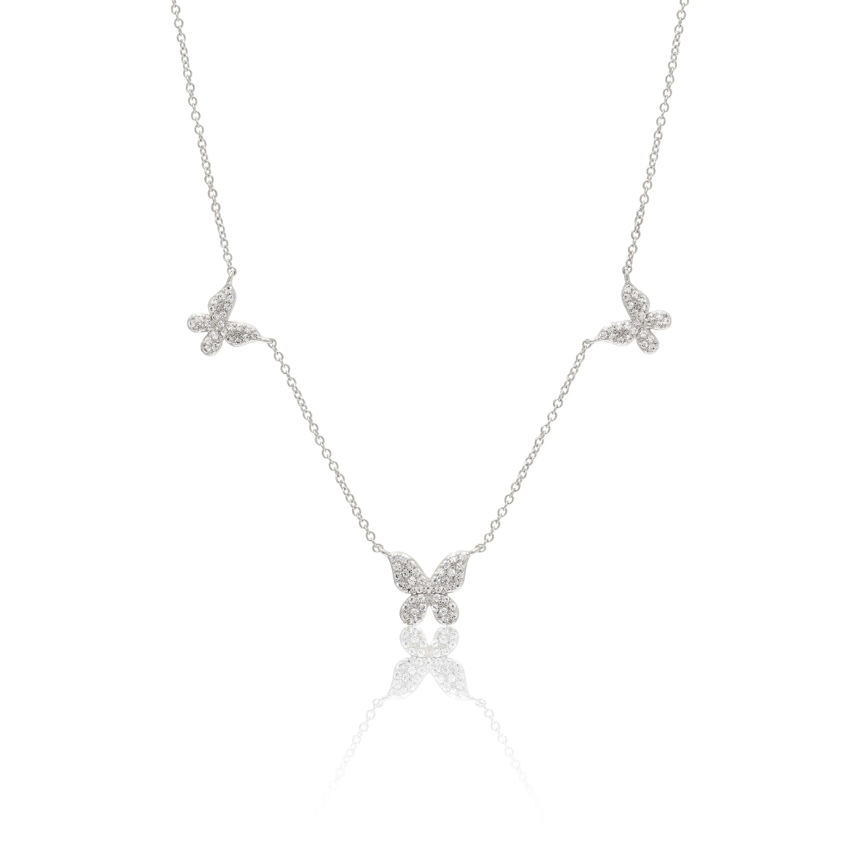 Claudina Butterfly Necklace