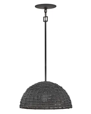 Dalia LED Pendant in Black