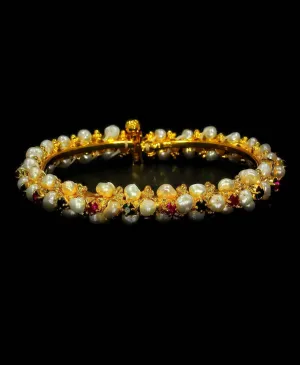 Delightful Real Pearl Bangle