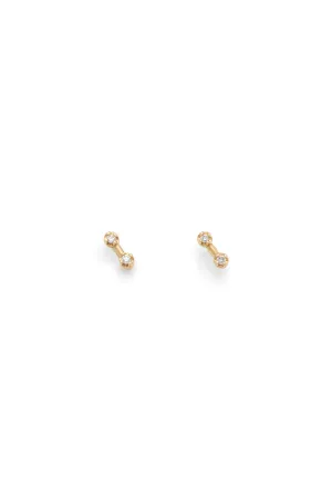 Dimple Bar Earrings