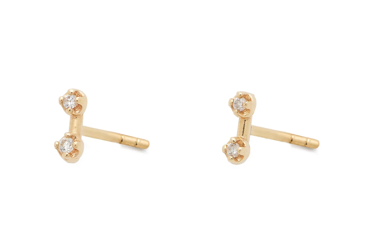 Dimple Bar Earrings