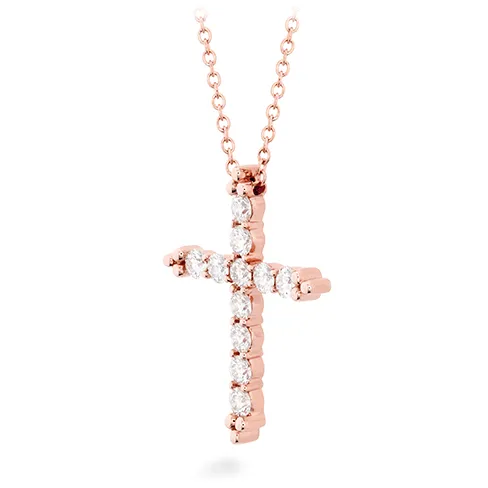 Divine Graceful Diamond Pendant & Chain - HFPDIVGR00758