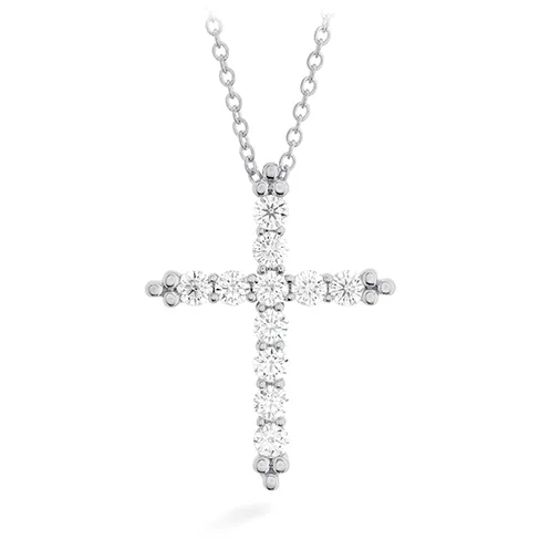 Divine Graceful Diamond Pendant & Chain - HFPDIVGR00758