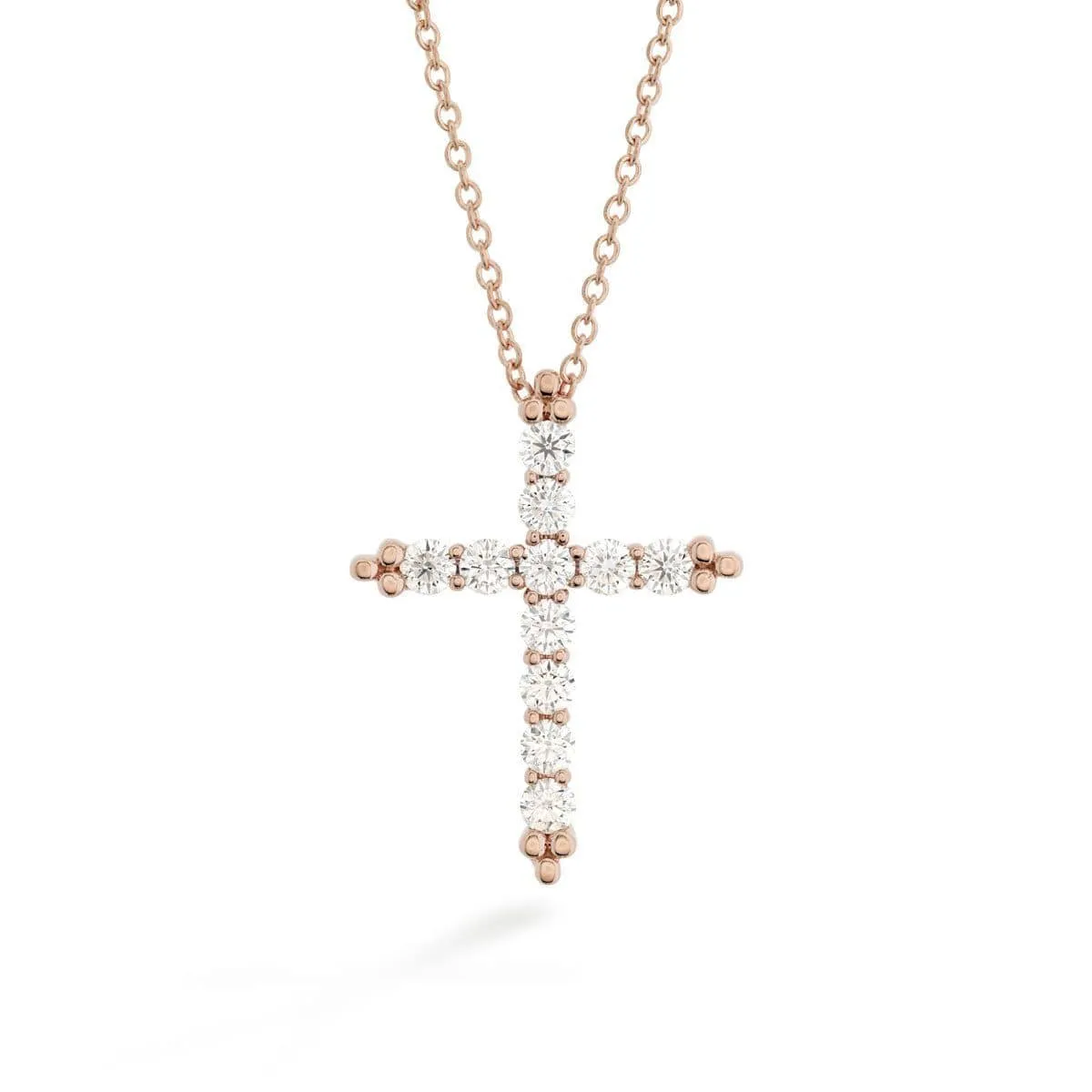 Divine Graceful Diamond Pendant & Chain - HFPDIVGR00758