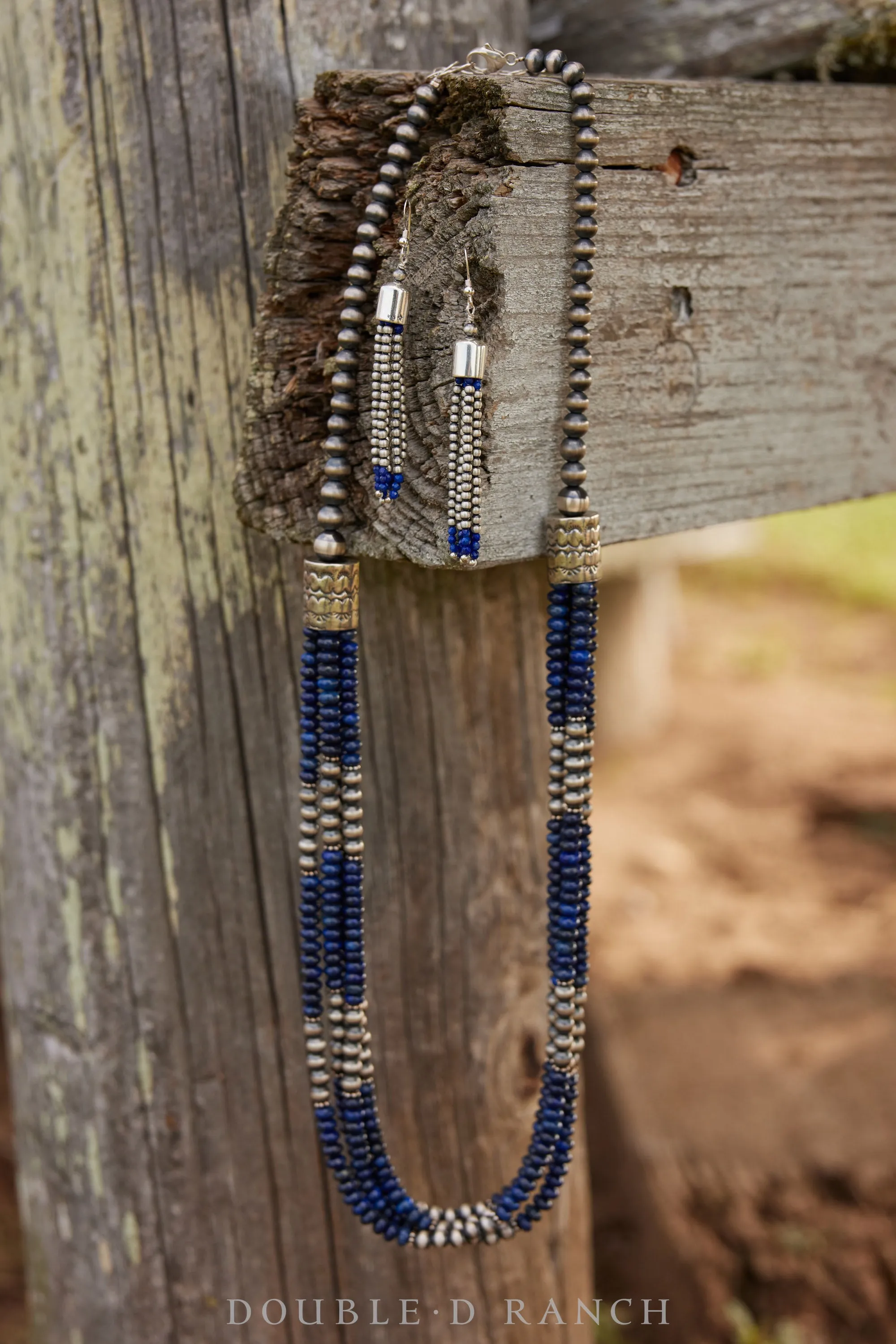 Earrings, Dangles, Lapis Contemporary, 1318