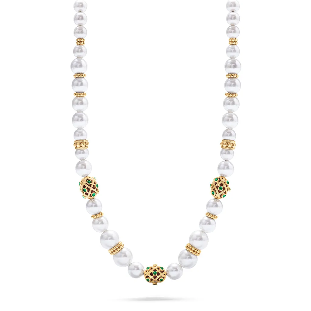 Elizabetta Necklace - Pearl