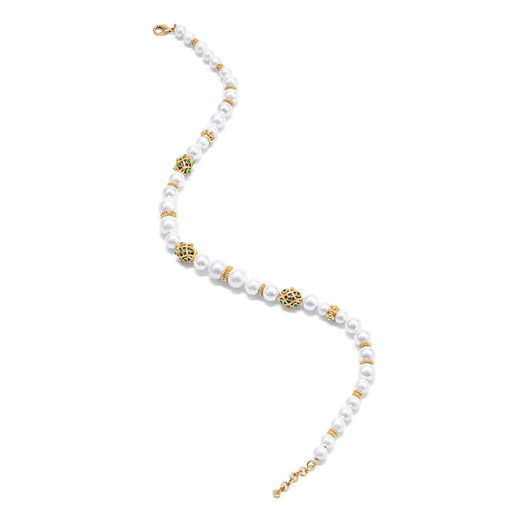 Elizabetta Necklace - Pearl