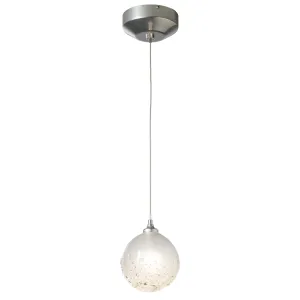 Fritz Globe 1-Light Mini Pendant in Sterling