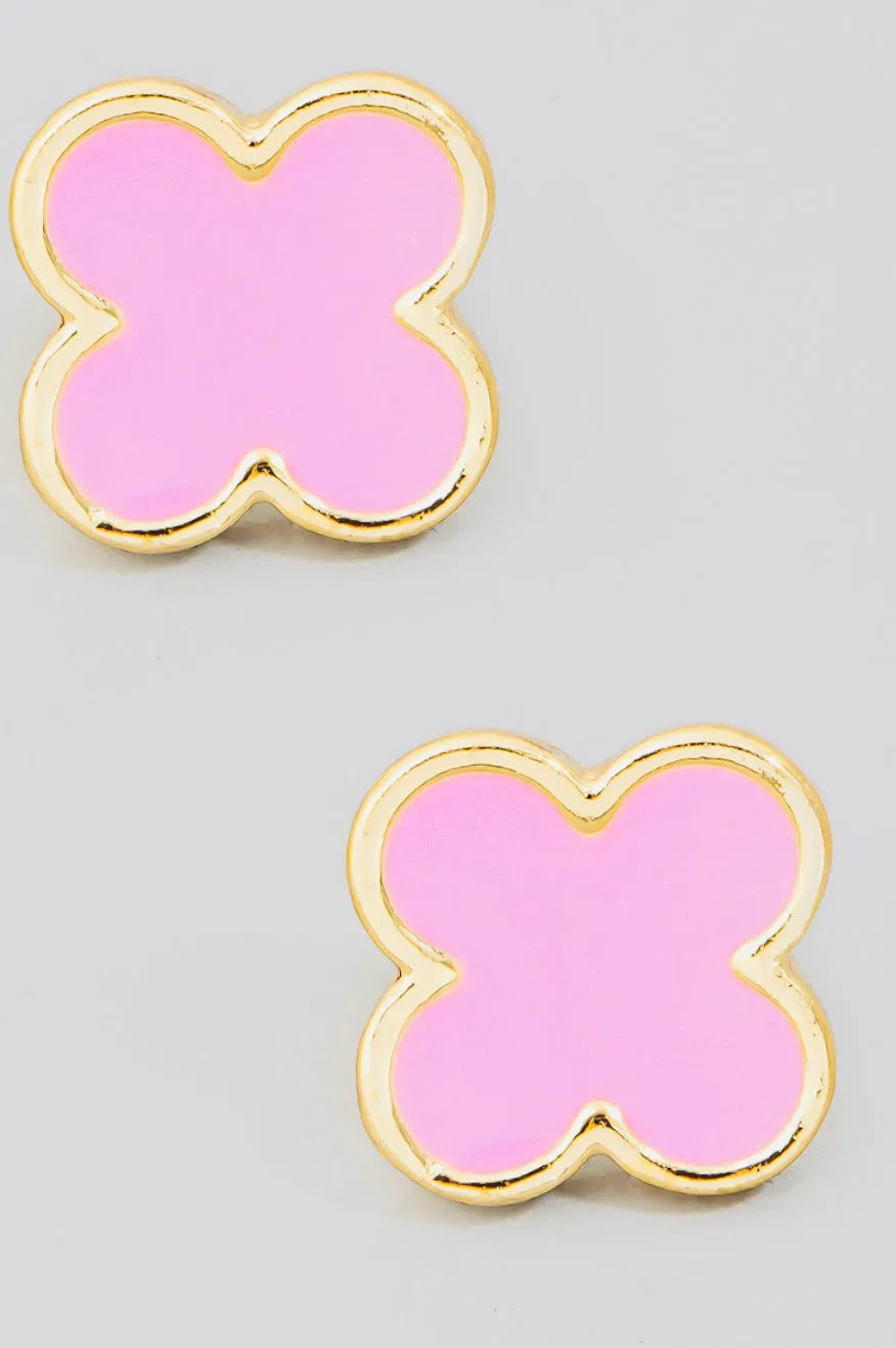 Full  Clover Earrings