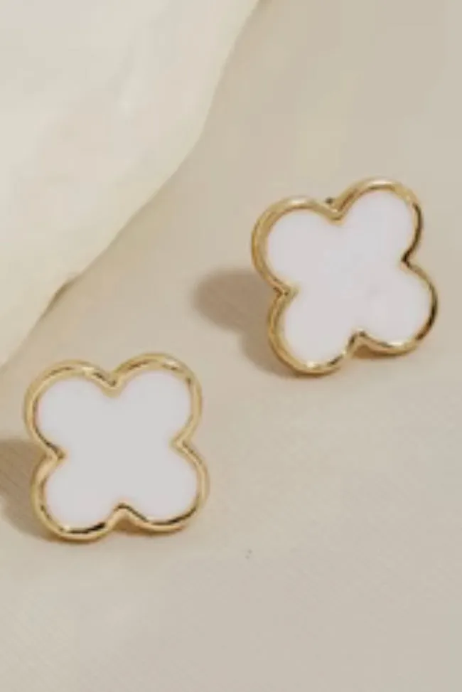 Full  Clover Earrings