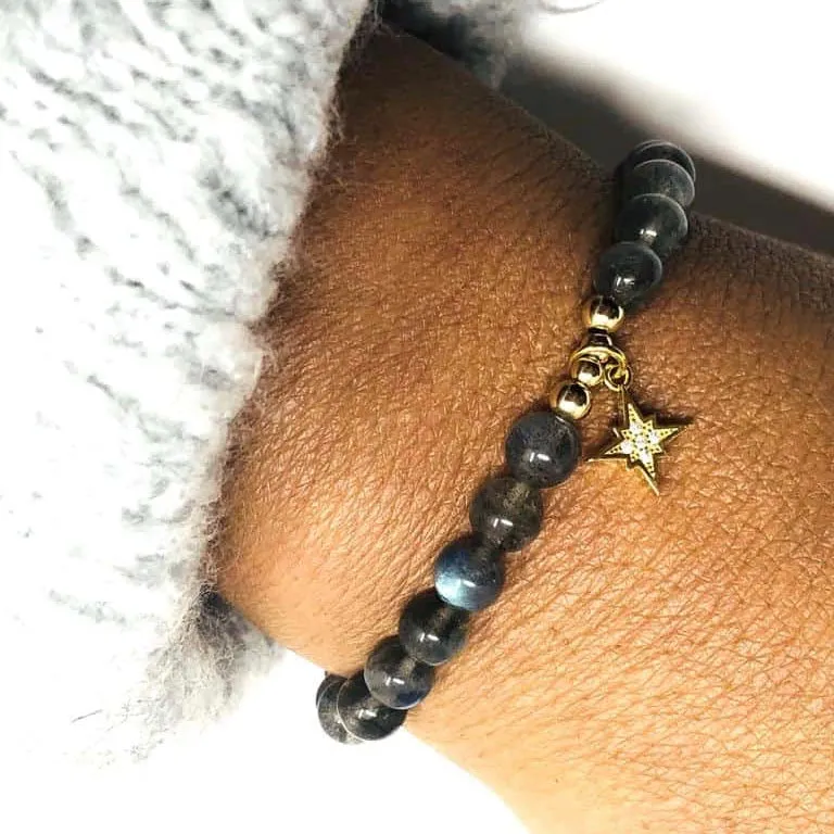 Gold Labradorite North Star Bracelet