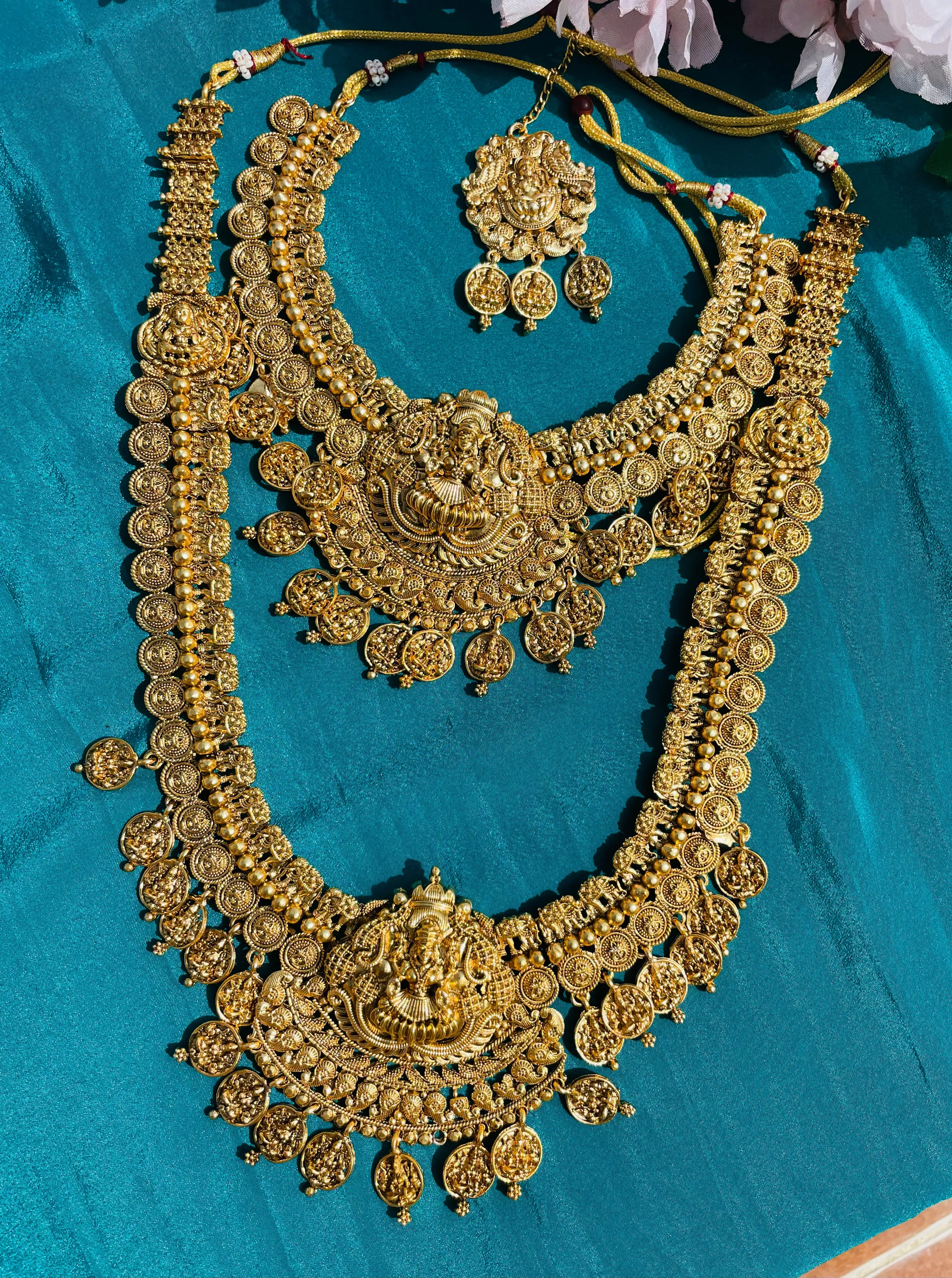 GOLDEN COIN BRIDAL SET