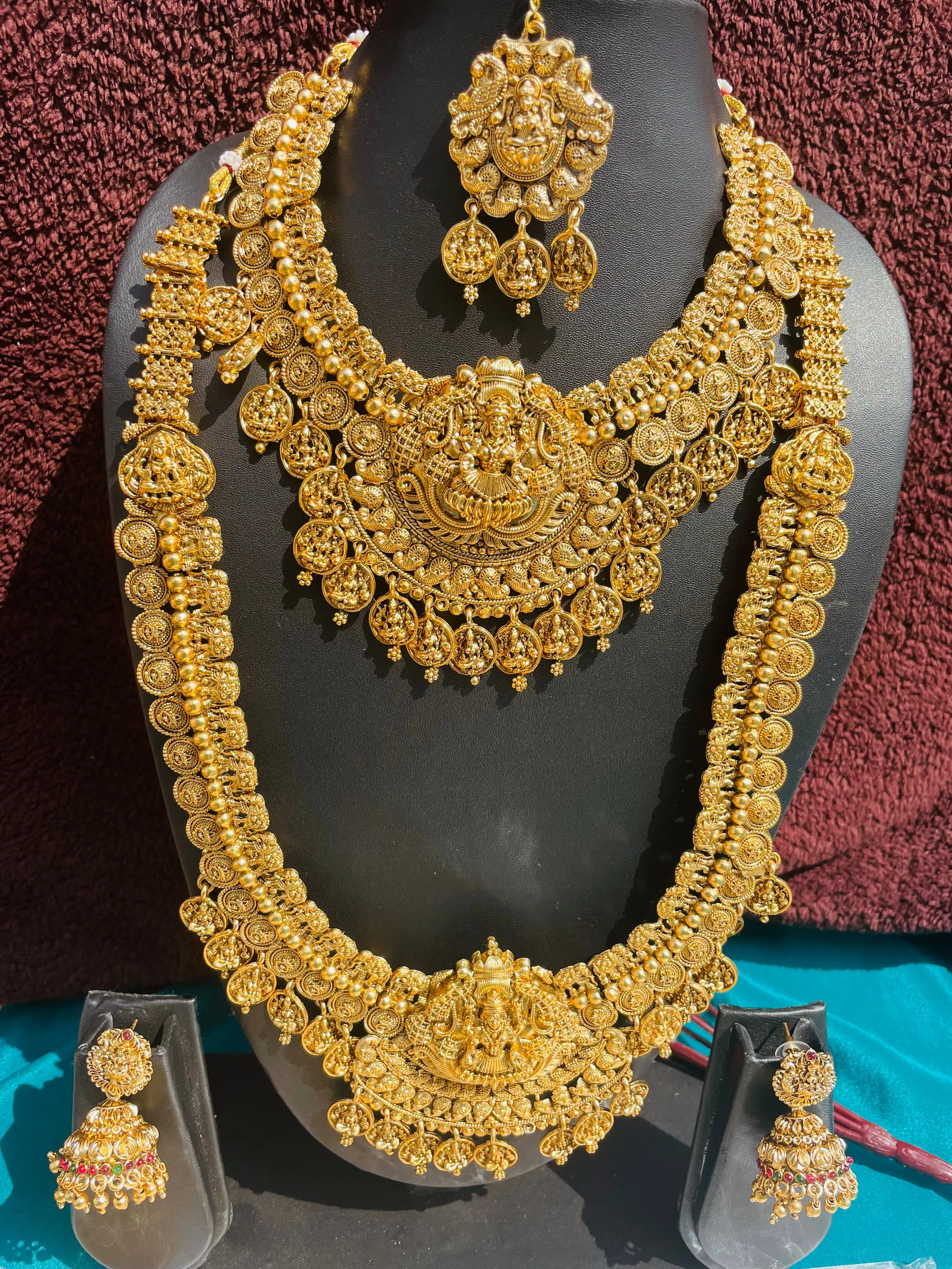 GOLDEN COIN BRIDAL SET