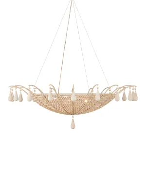 Korg 5-Light Chandelier in Sandstone