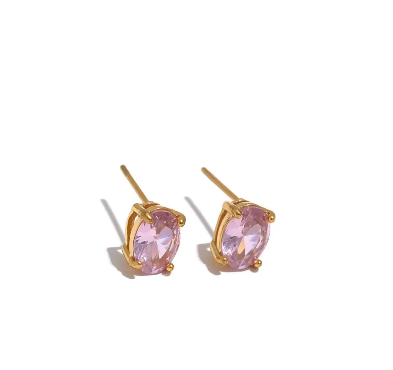 Mini color crystal studs