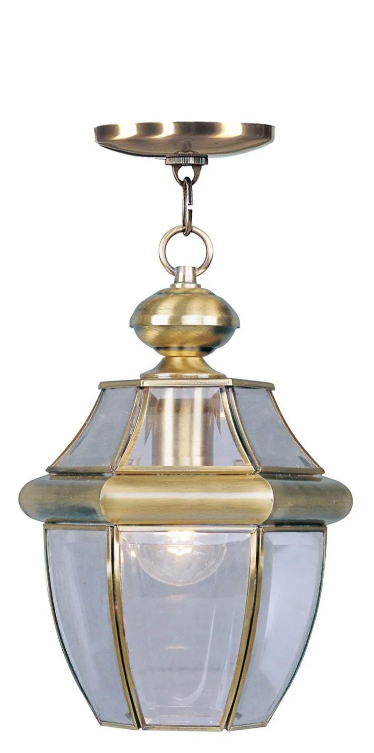 Monterey 1-Light Outdoor Chain Lantern