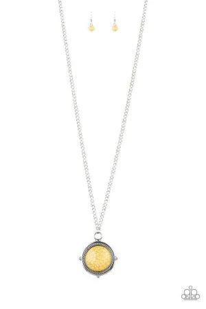 Paparazzi Necklace ~ Desert Equinox - Yellow