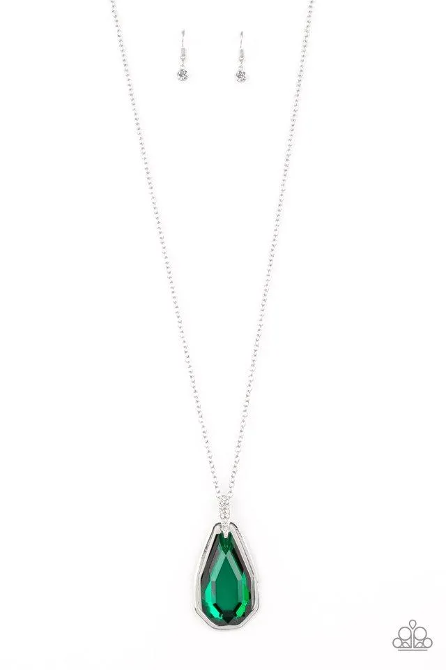 Paparazzi Necklace ~ Maven Magic - Green