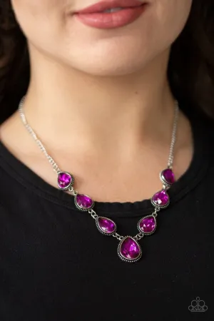 Paparazzi Necklace ~ Socialite Social - Pink