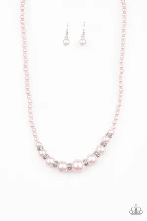 Paparazzi Necklace ~ SoHo Sweetheart - Pink