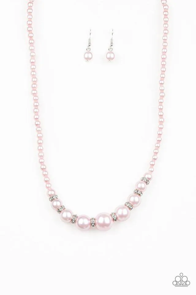 Paparazzi Necklace ~ SoHo Sweetheart - Pink