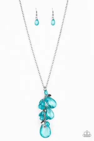 Paparazzi Necklace ~ Summer Solo - Blue