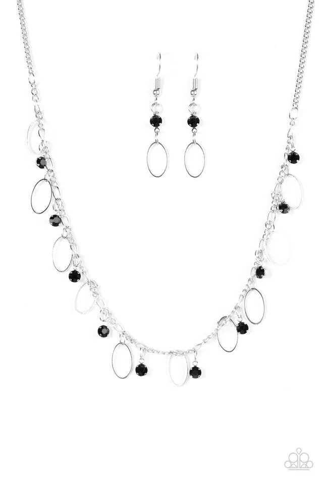 Paparazzi Necklace ~ Twinkle At Twilight - Black