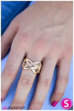 Paparazzi Ring ~ Endlessly Endless - Gold