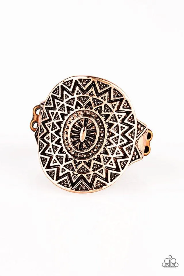 Paparazzi Ring ~ Good For The SOL - Copper