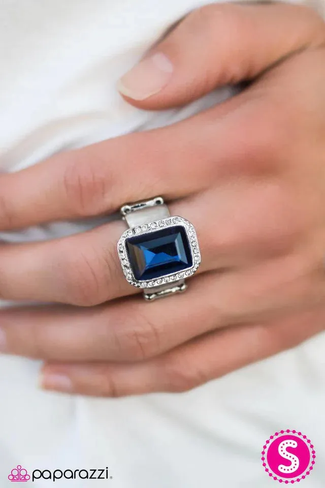 Paparazzi Ring ~ Queens Court - Blue