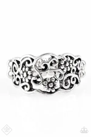 Paparazzi Ring ~ Wild About Wildflowers - Silver