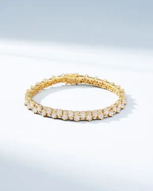 Princess Midi Stack Diamond Tennis Bracelet