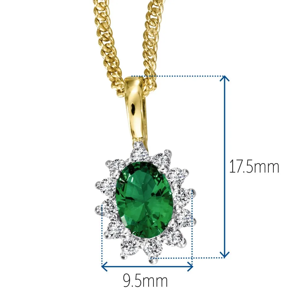 Royal Tru-Emerald Pendant