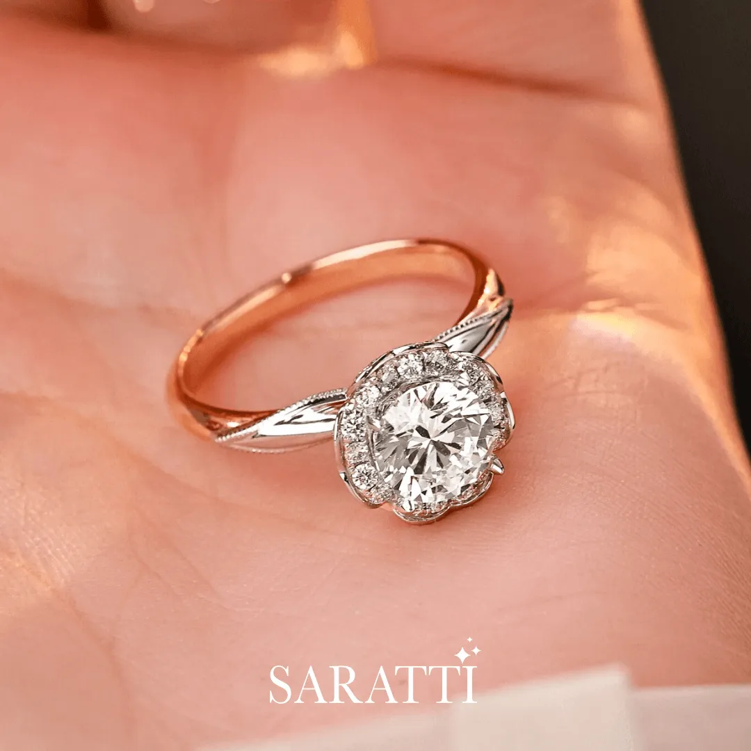 Tara · Aurora Dream Natural Diamond Engagement Ring