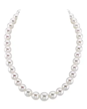 White South Sea Pearl Necklace, 9.0-12.0mm - AAAA Quality